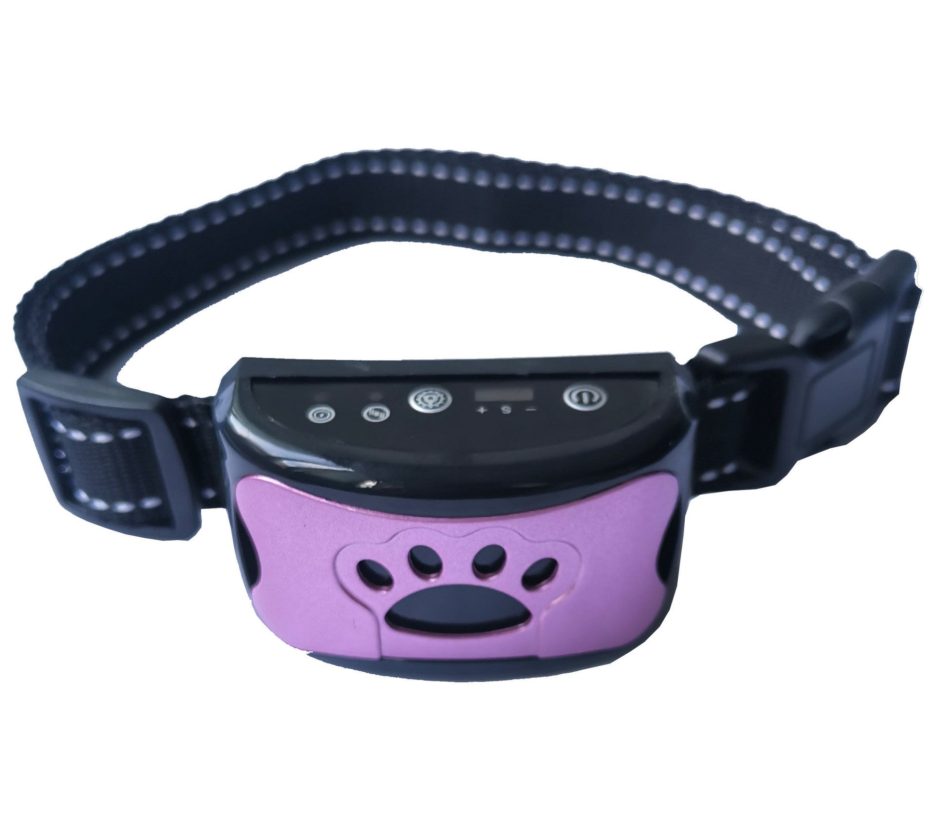 Collier de dressage pour chien, étanche, électrique, télécommande, rechargeable, anti-aboiement, avec son de vibration et de choc